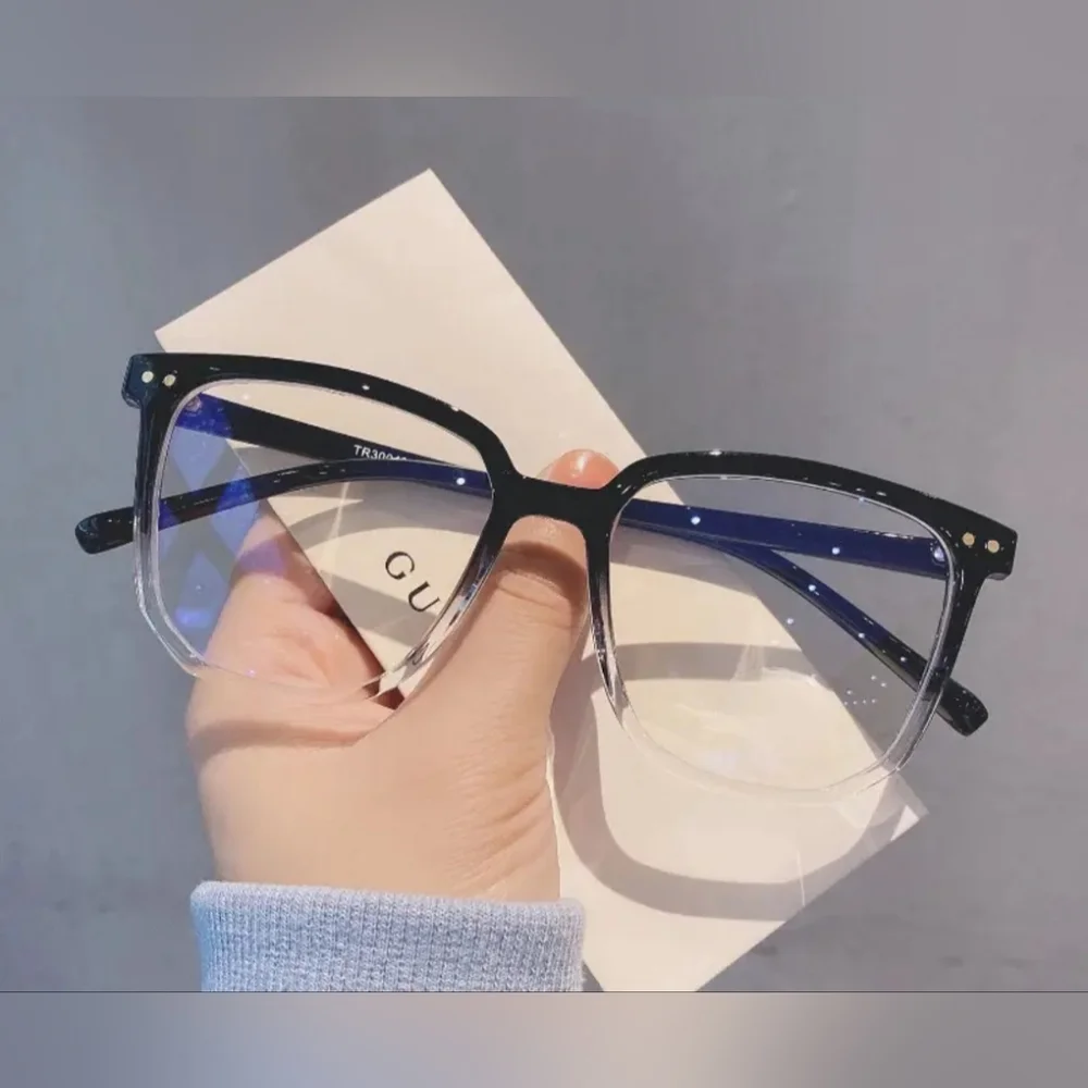 NEW Black and Clear Fashion Glasses